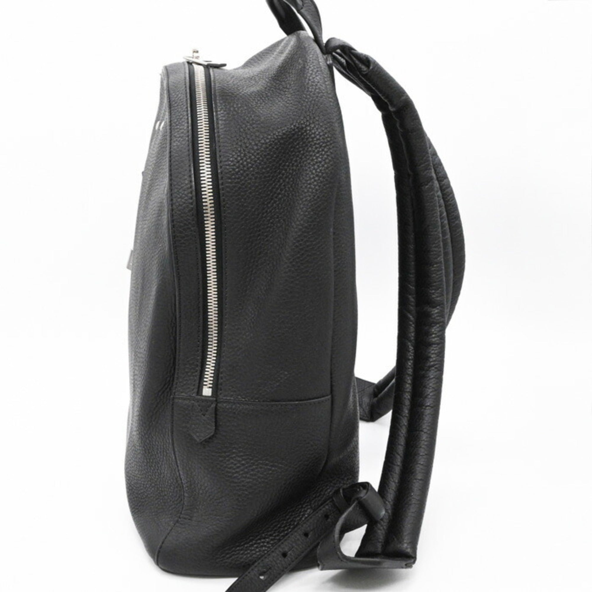 Louis Vuitton Black Leather Backpack