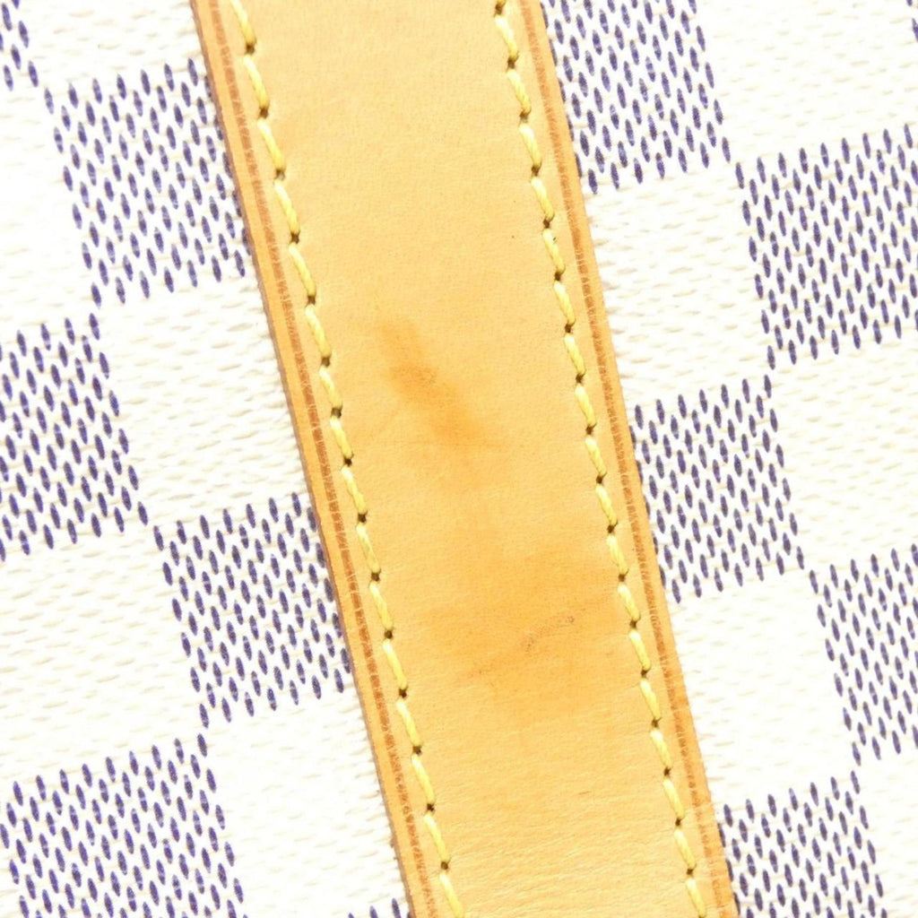 Louis Vuitton Damier Azur Azur Coated Canvas Boston Bag