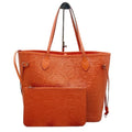 Louis Vuitton Orange Epi Leather Tote Bag