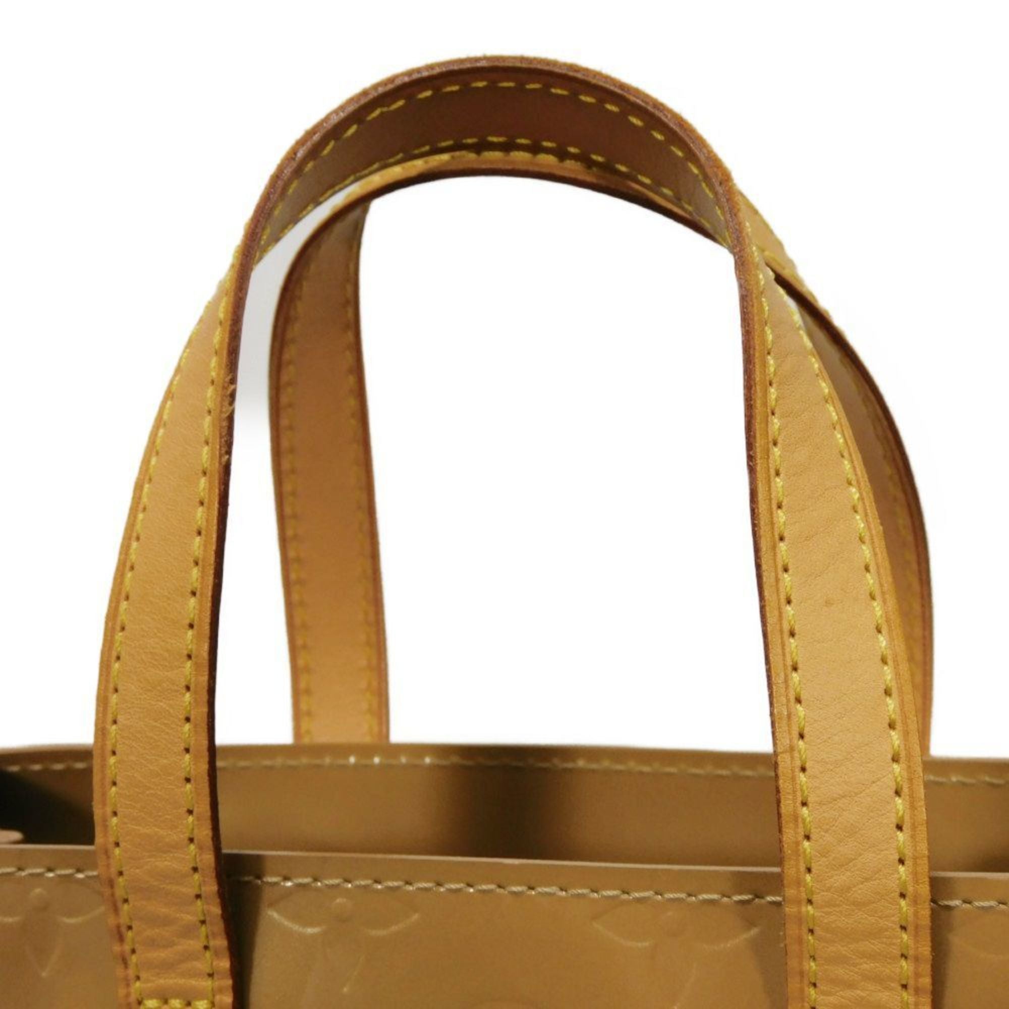 Louis Vuitton Monogram Vernis Noisette Patent Leather Handbag Tote Bag