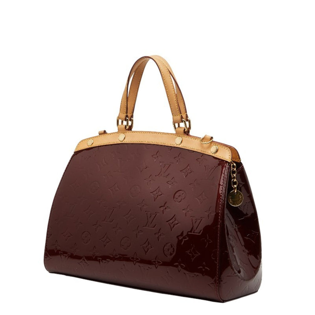Louis Vuitton Monogram Rouge Fauviste Patent Leather Handbag Shoulder Bag