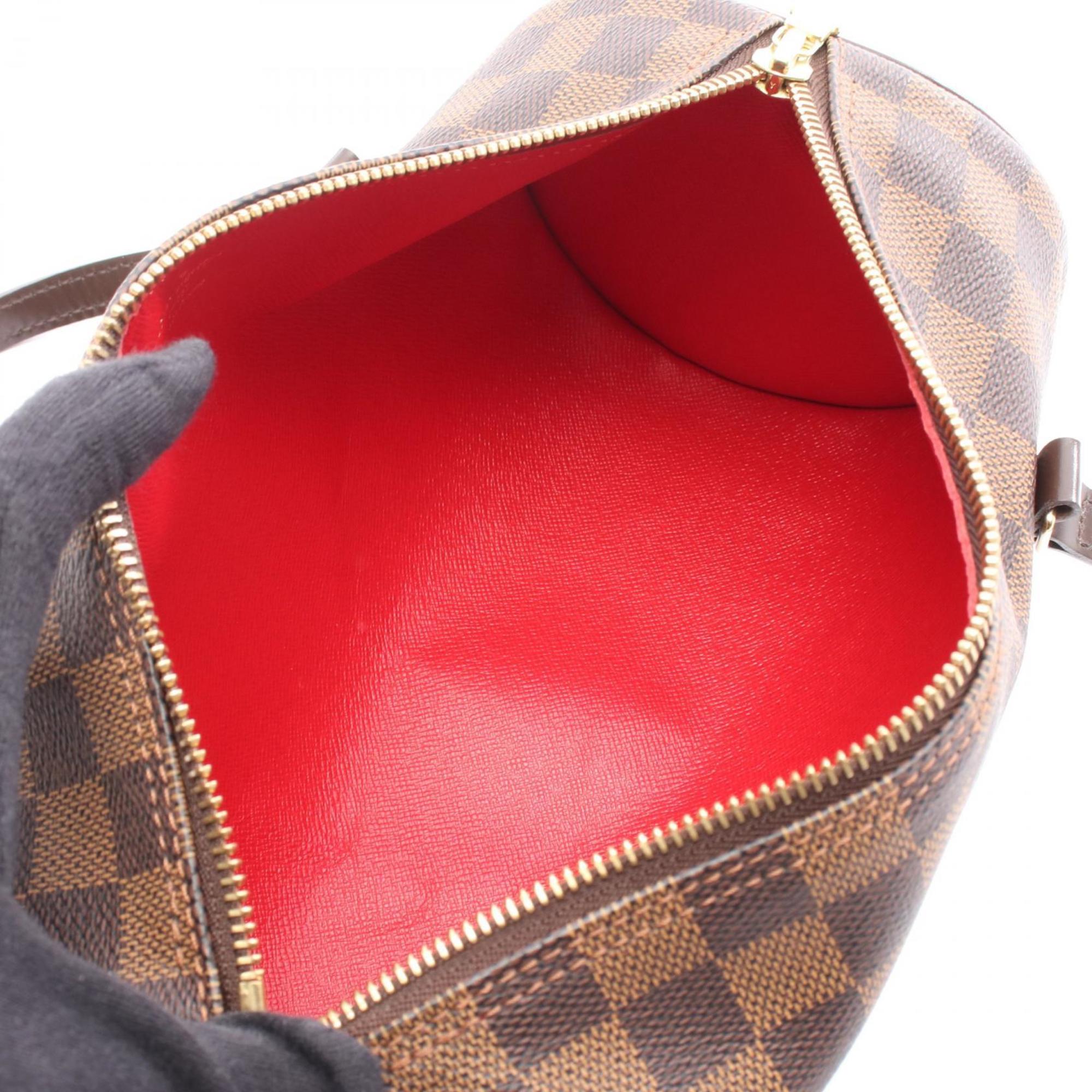 Louis Vuitton Brown Coated Canvas Pvc Leather Handbag