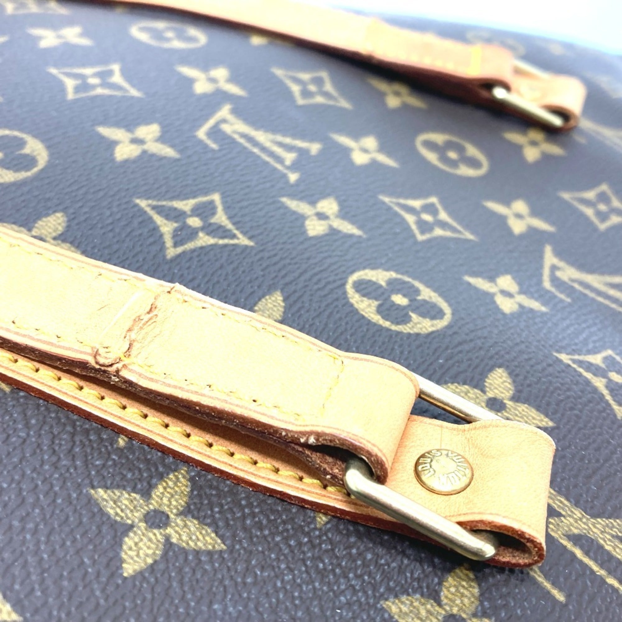 Louis Vuitton Brown Monogram Shoulder Bag Tote Bag