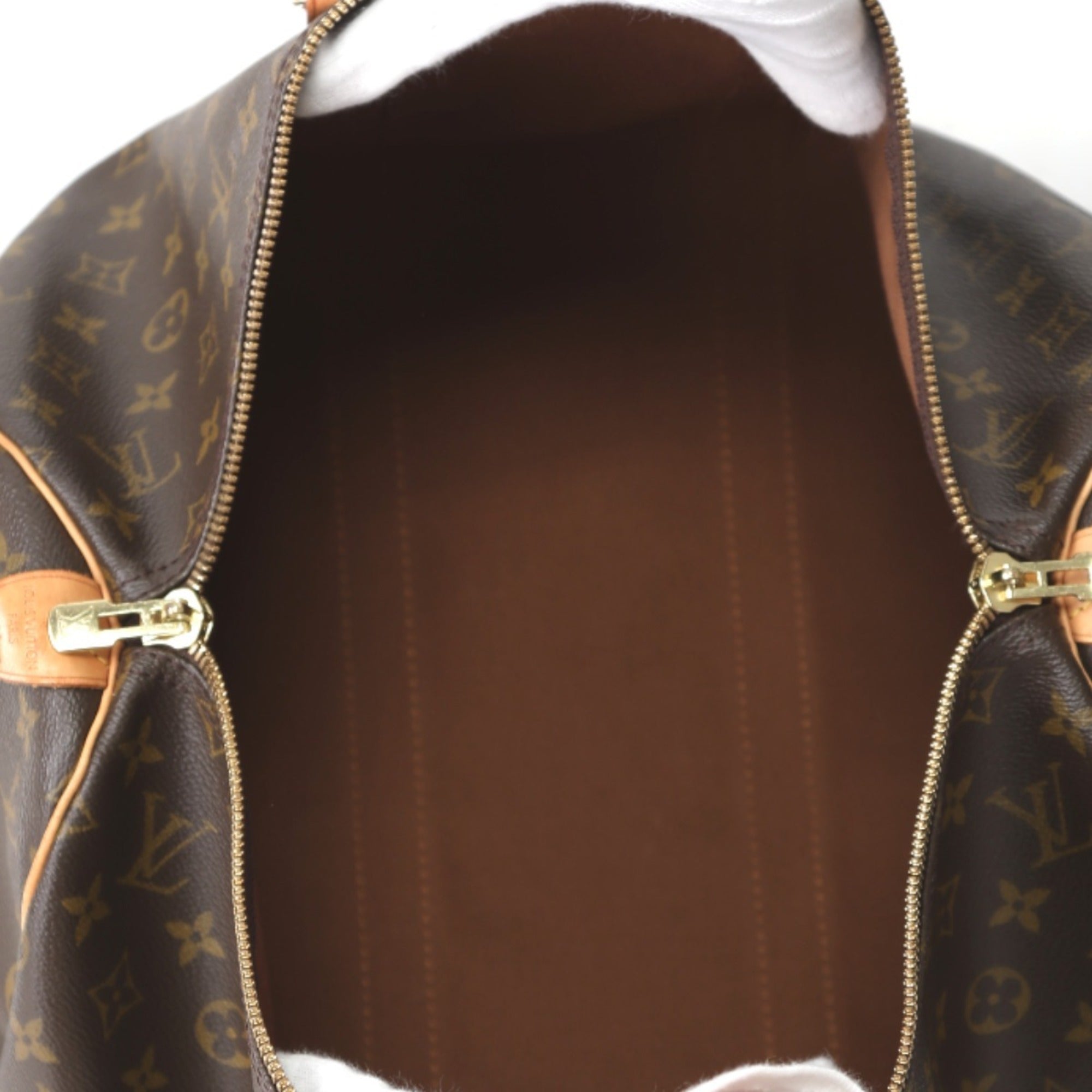 Louis Vuitton Brown Monogram Boston Bag