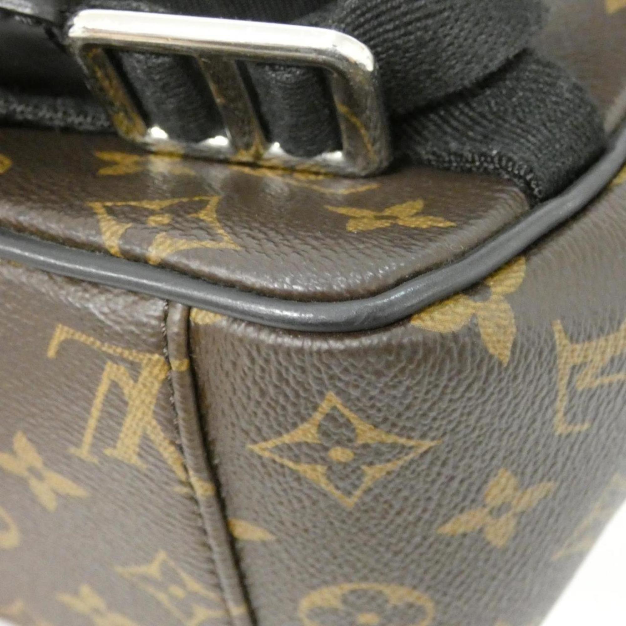 Louis Vuitton Marron Coated Canvas Backpack