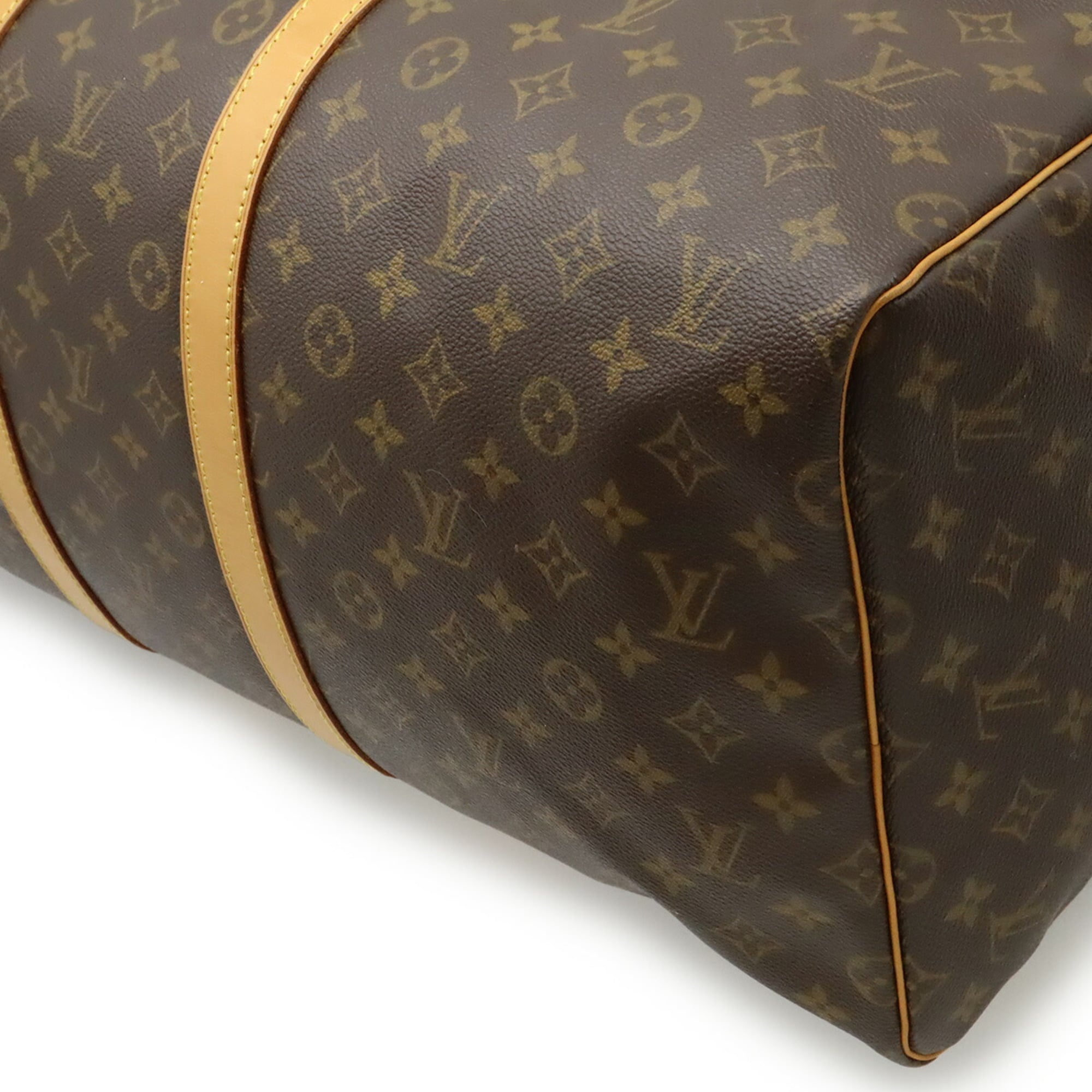 Louis Vuitton Brown Monogram Canvas Boston Bag Handbag