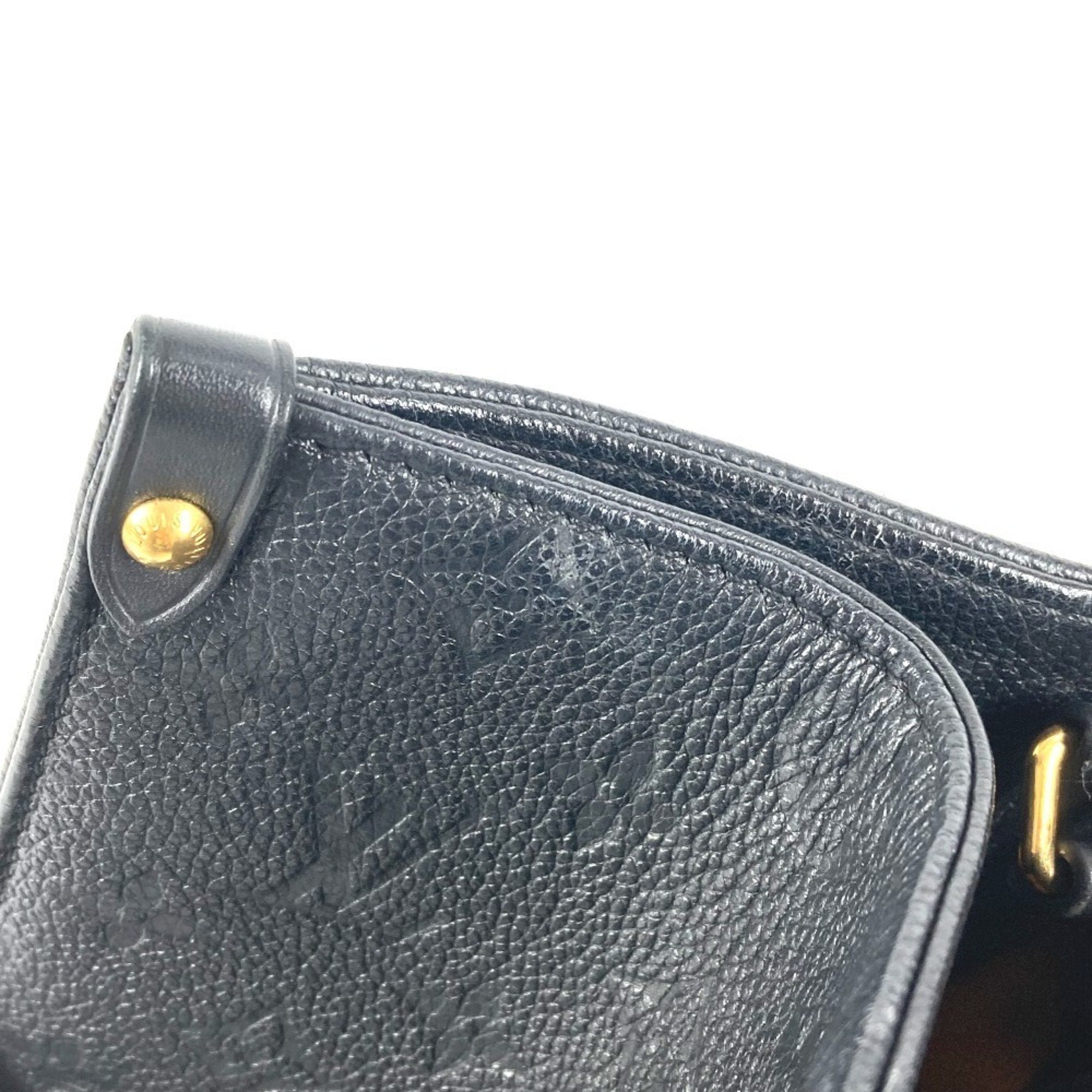 Louis Vuitton Black Monogram Noir Monogram Empreinte Handbag Shoulder Bag Tote Bag