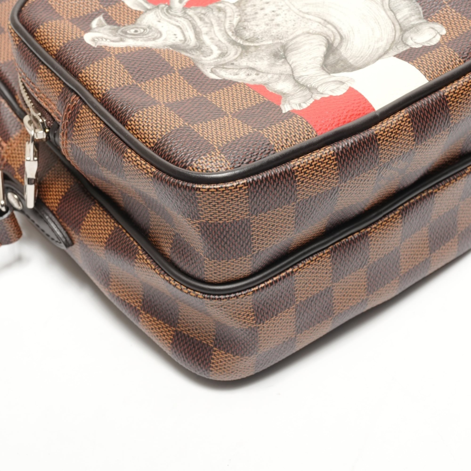Louis Vuitton Damier Brown Damier Canvas Shoulder Bag