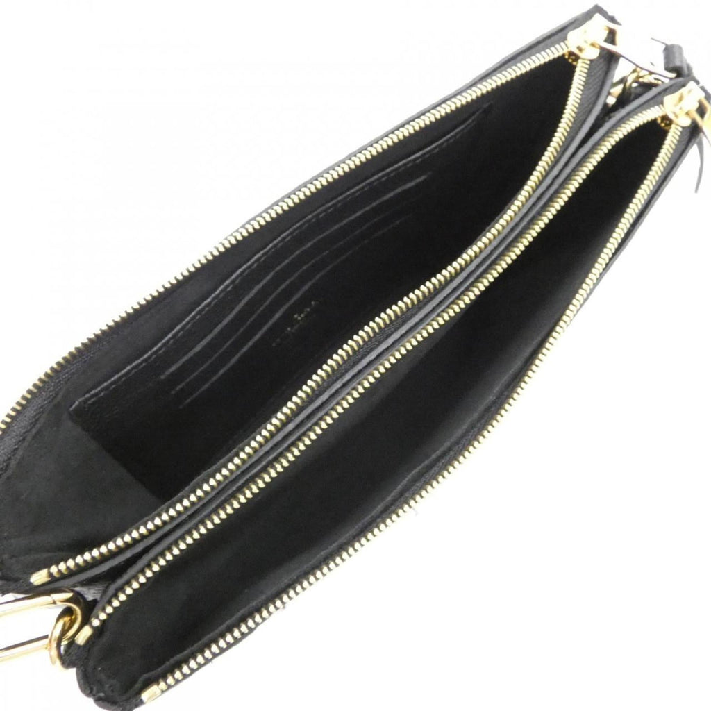 Louis Vuitton Monogram Empreinte Beige Black Leather Pochette Shoulder Bag