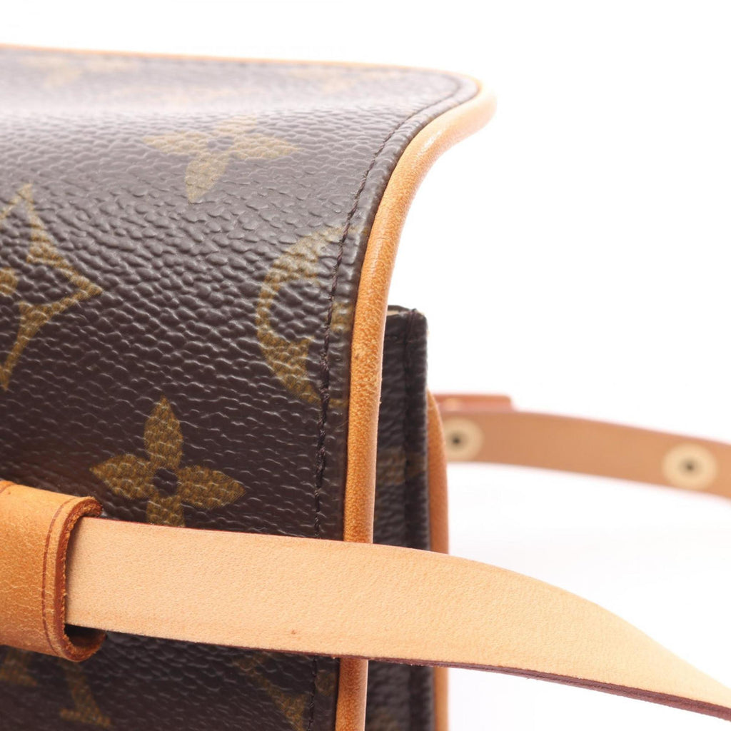 Louis Vuitton Brown Coated Canvas Pvc Monogram Leather Fanny Pack Pochette