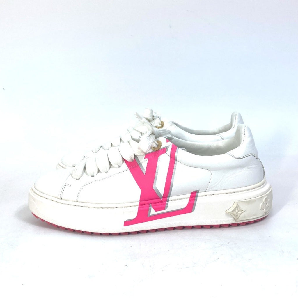 Louis Vuitton Pink White Sneakers
