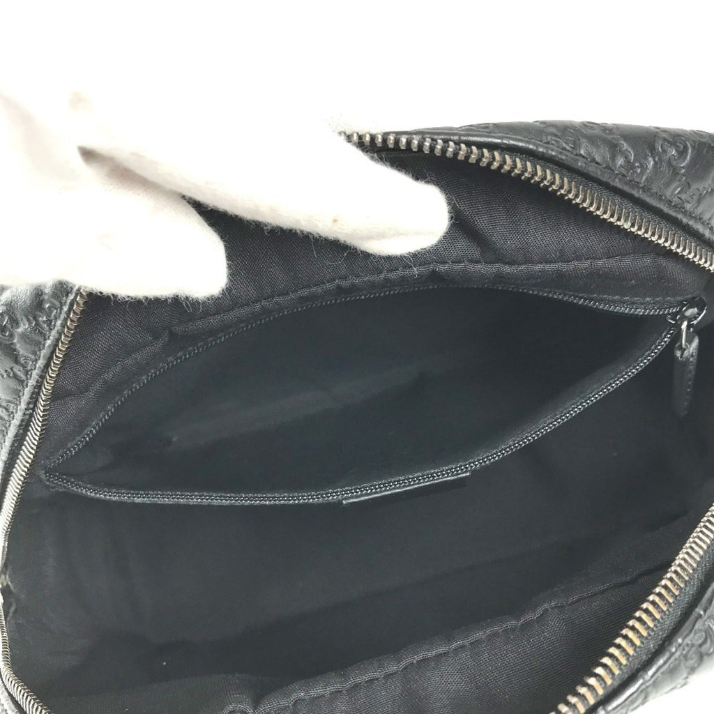 Gucci Guccissima Black Gg Leather Clutch Bag (Pre-Owned)