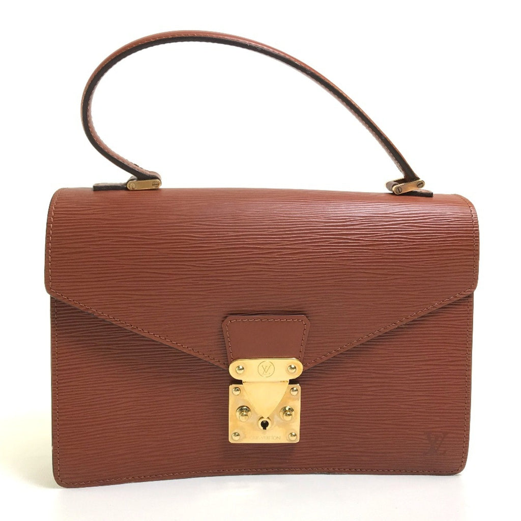 Louis Vuitton Brown Leather Handbag