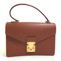 Louis Vuitton Brown Leather Handbag