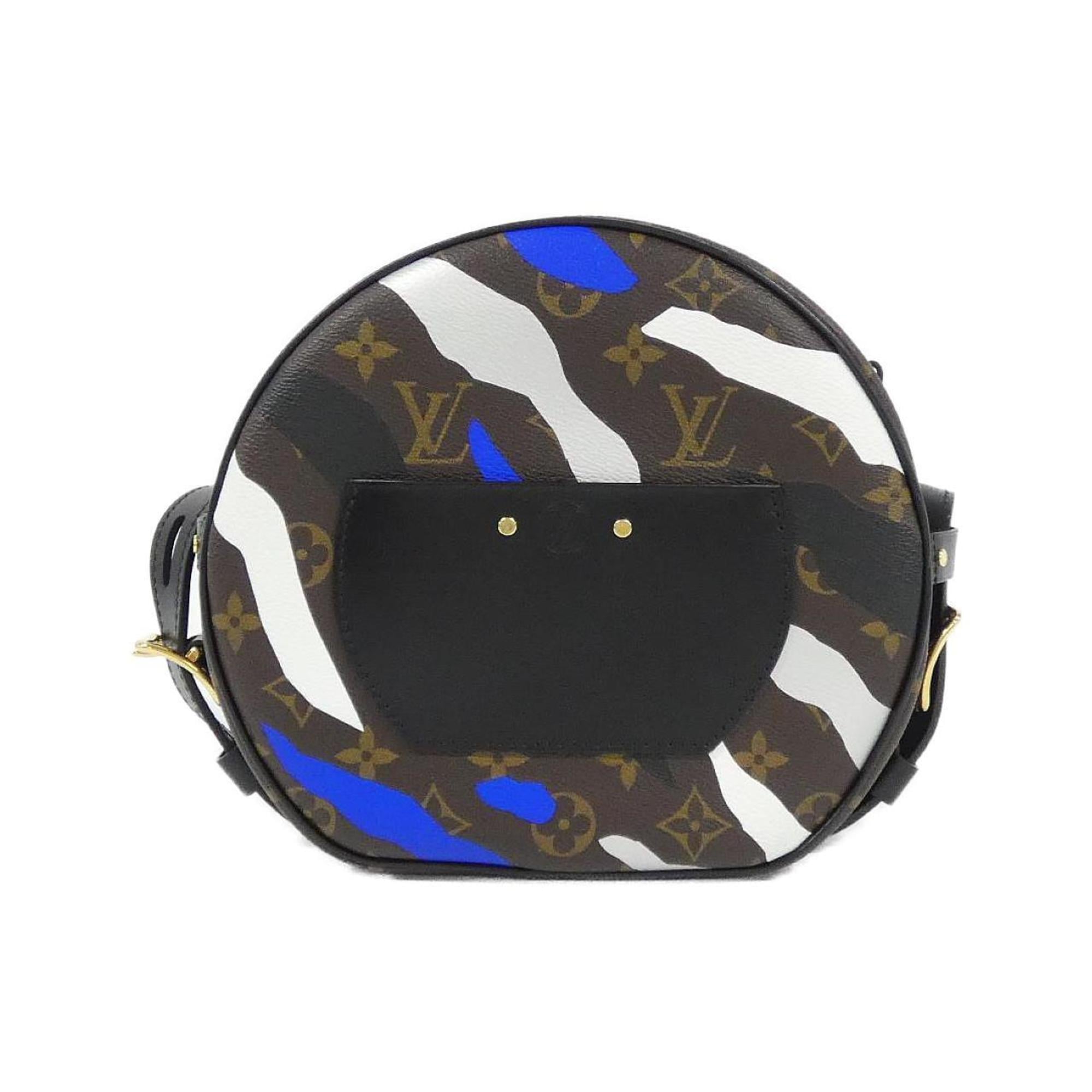 Louis Vuitton Brown Coated Canvas Shoulder Bag