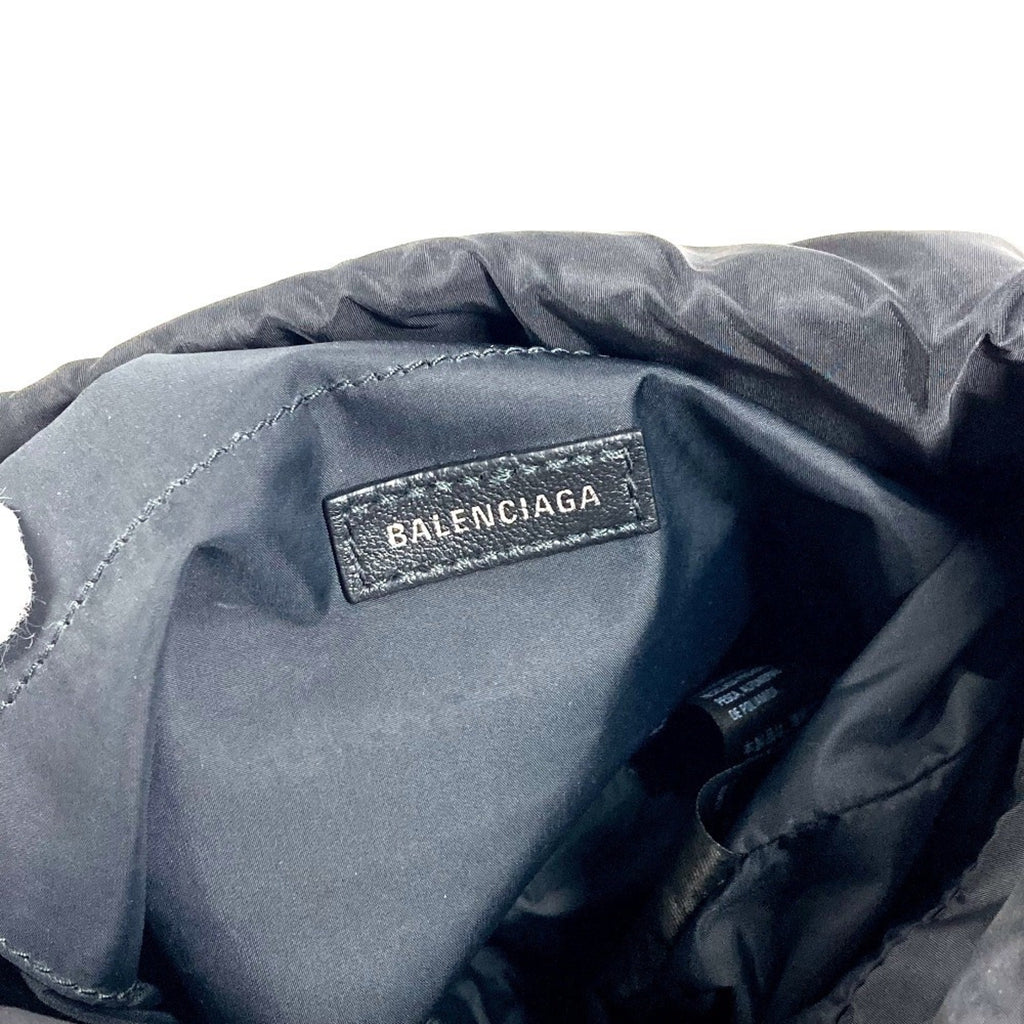 Balenciaga Black Nylon Shoulder