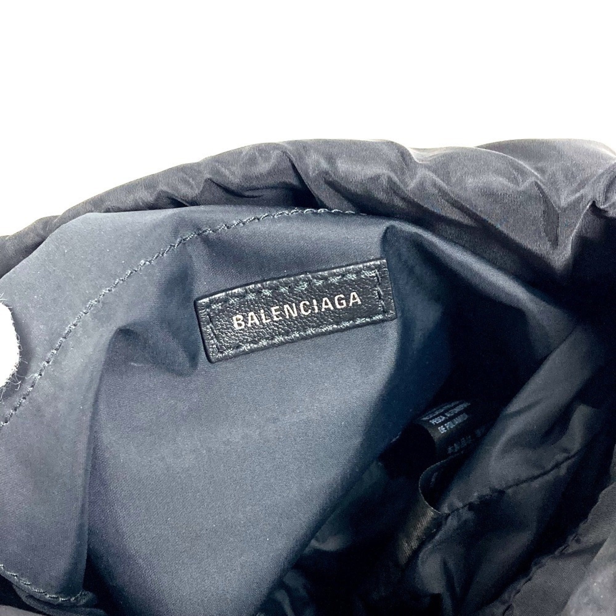 Balenciaga Black Nylon Shoulder