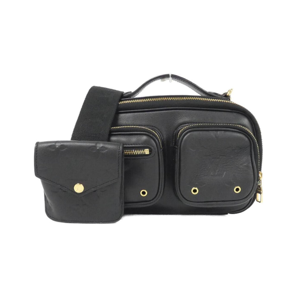 Louis Vuitton Black Leather Shoulder Bag