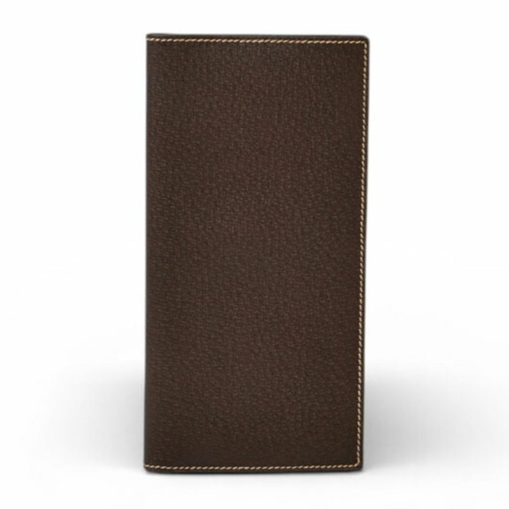 Gucci Brown Leather Long Wallet (Bi-Fold) (Pre-Owned)