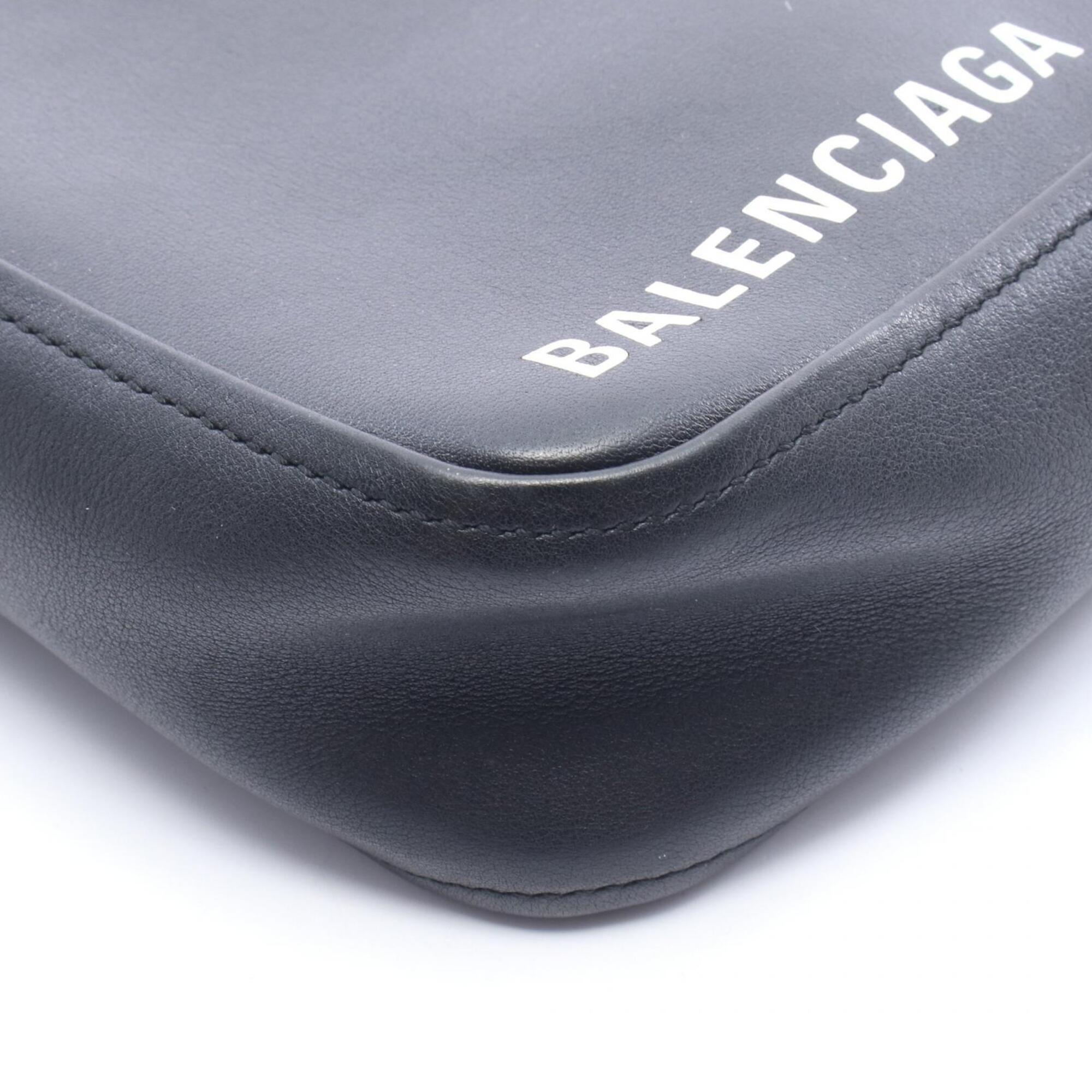 Balenciaga Black Leather Hand
