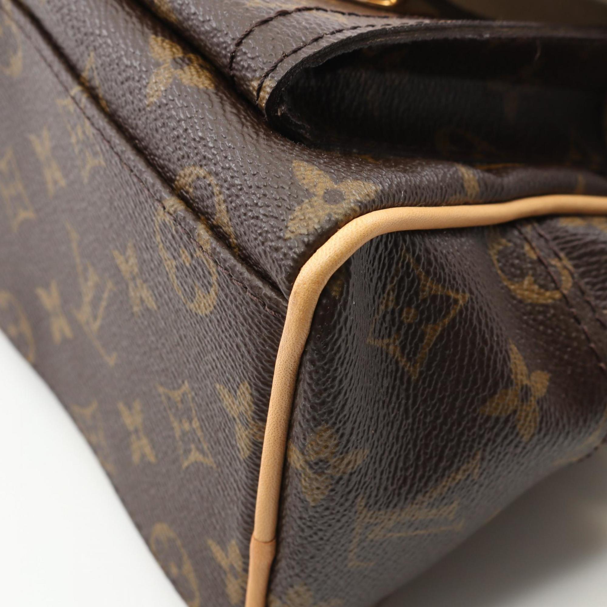 Louis Vuitton Brown Monogram Coated Canvas Handbag