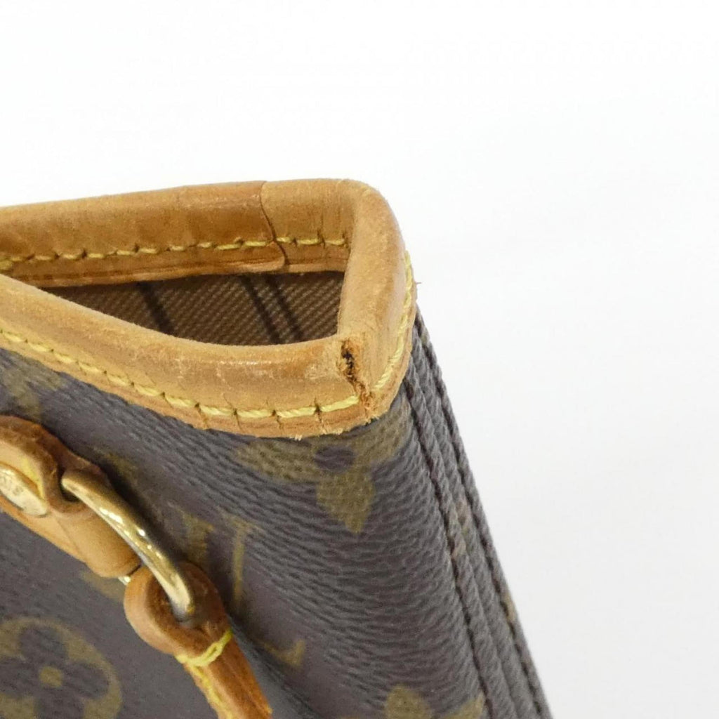 Louis Vuitton Marron Coated Canvas Handbag