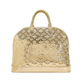 Louis Vuitton Monogram Miroir Gold Pvc Handbag