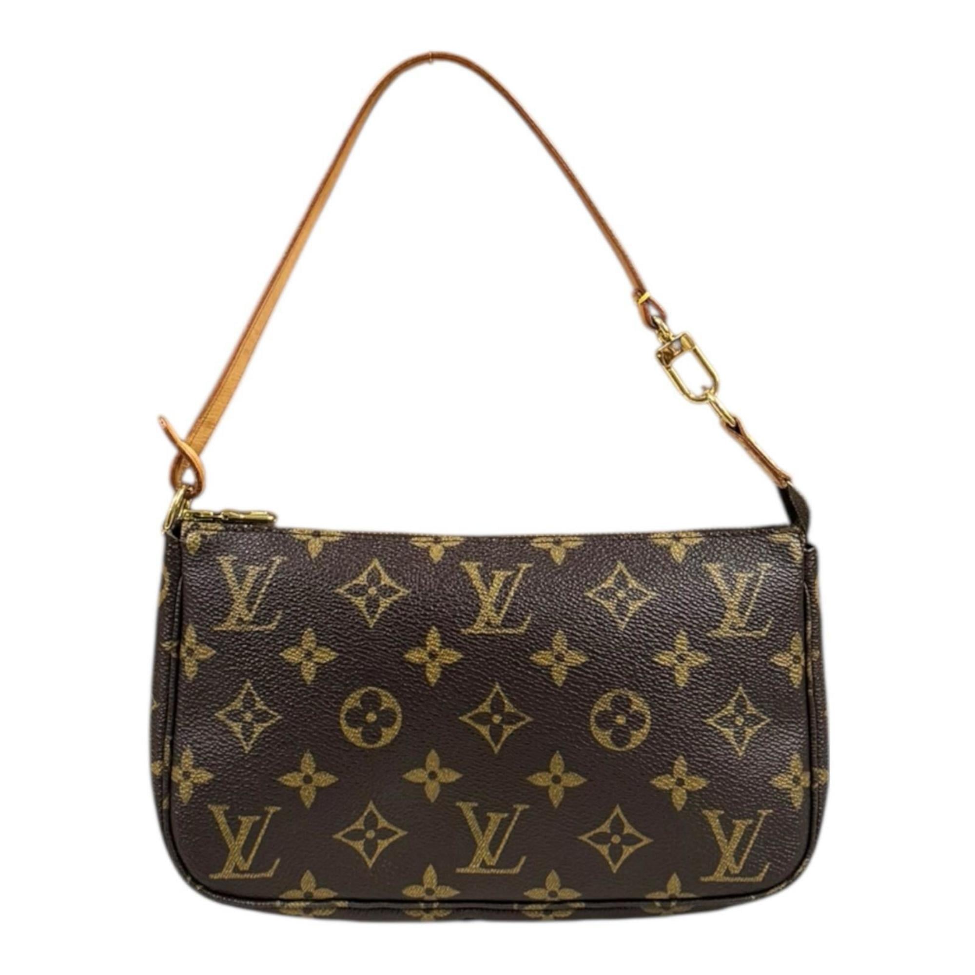 Louis Vuitton Brown Monogram Handbag