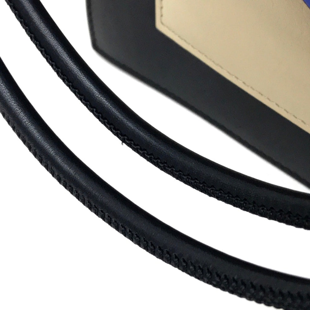 Celine Blue Leather Clutch Bag