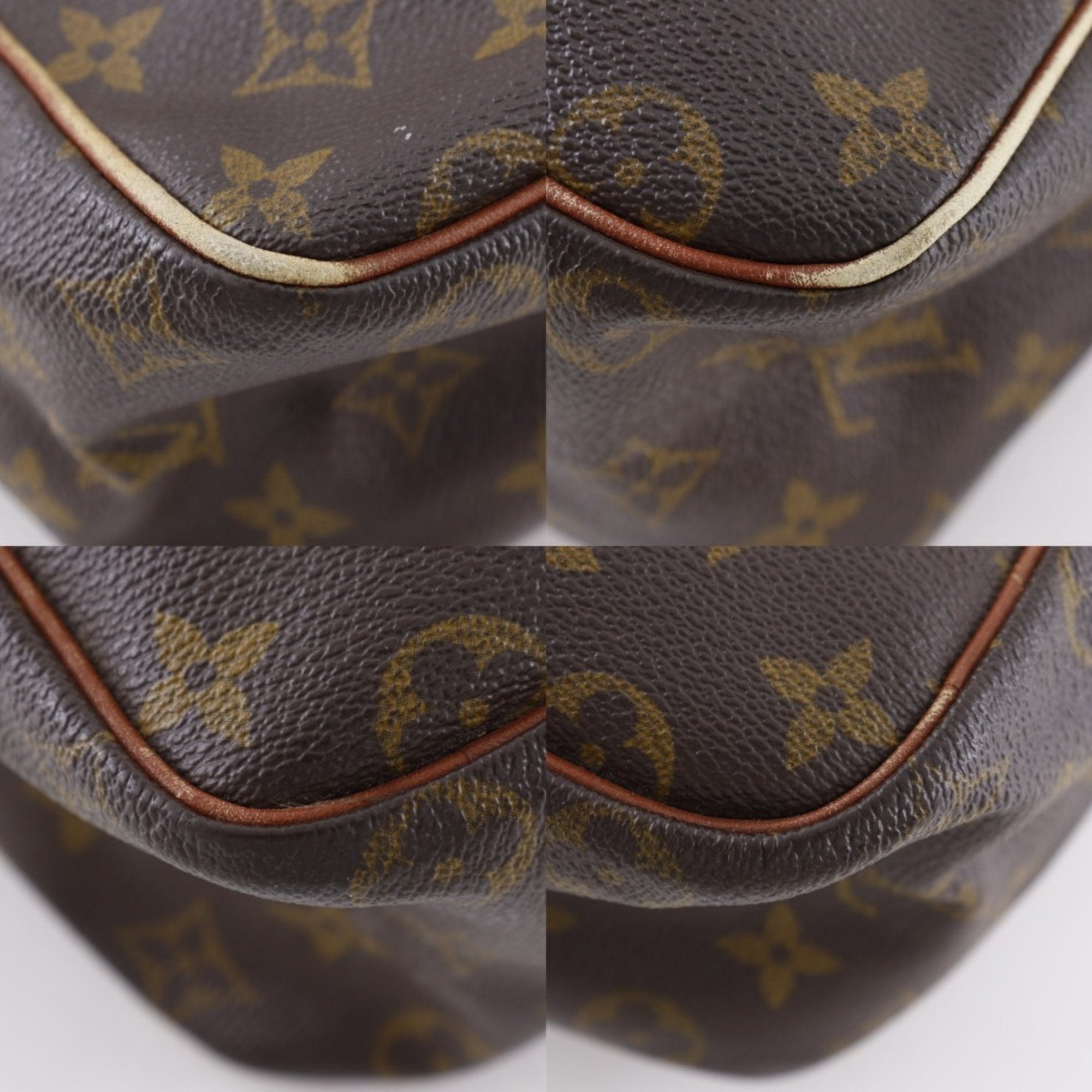 Louis Vuitton Brown Monogram Canvas Shoulder Bag
