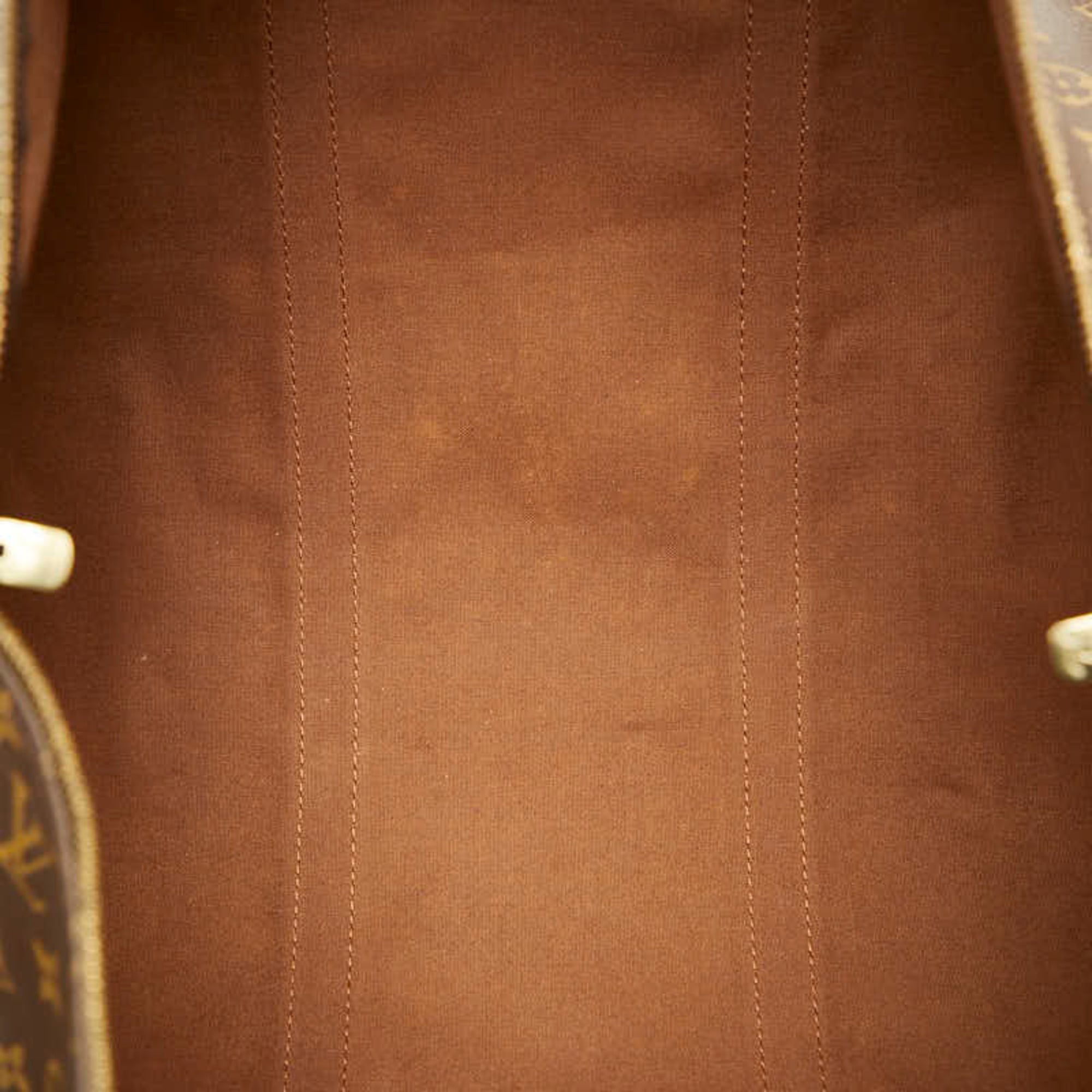 Louis Vuitton Brown Boston Bag