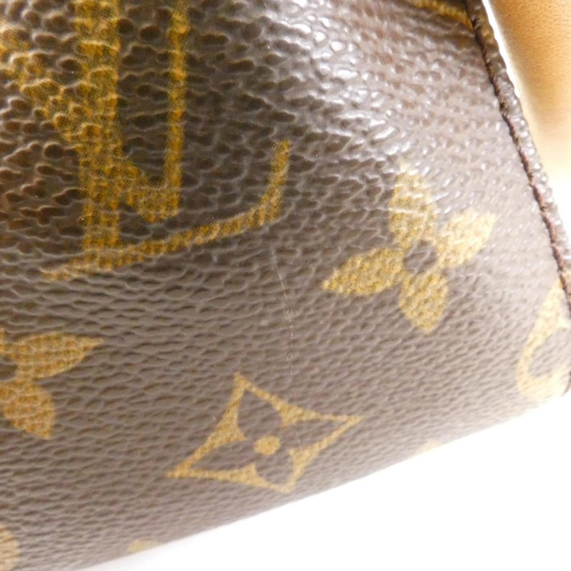 Louis Vuitton Marron Coated Canvas Shoulder Bag