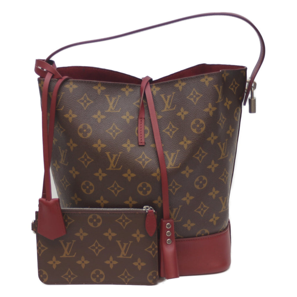 Louis Vuitton Bordeaux Brown Monogram Pouch Shoulder Bag