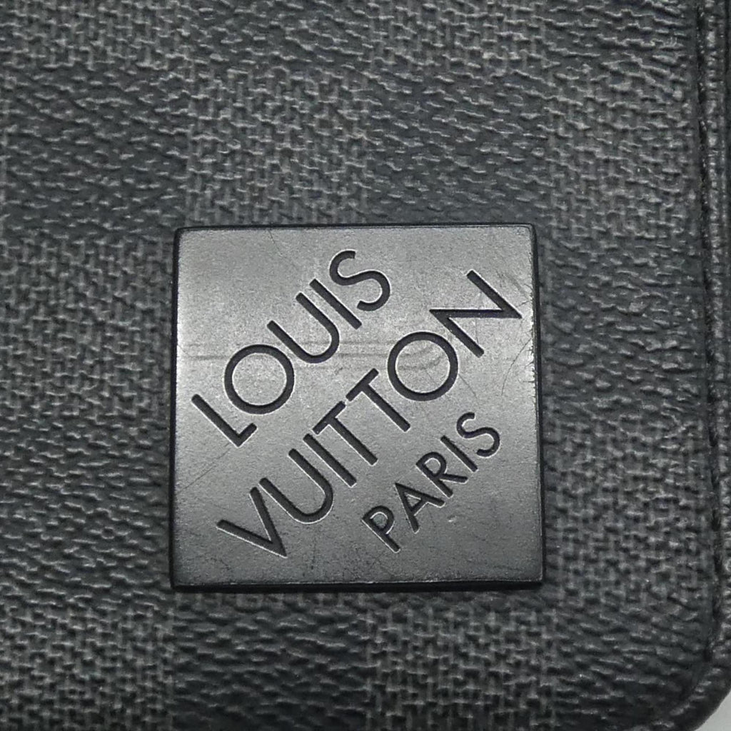 Louis Vuitton Graphite Coated Canvas Shoulder Bag