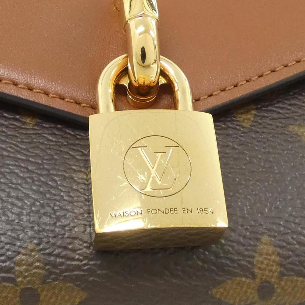Louis Vuitton Caramel Marron Coated Canvas Leather Shoulder Bag