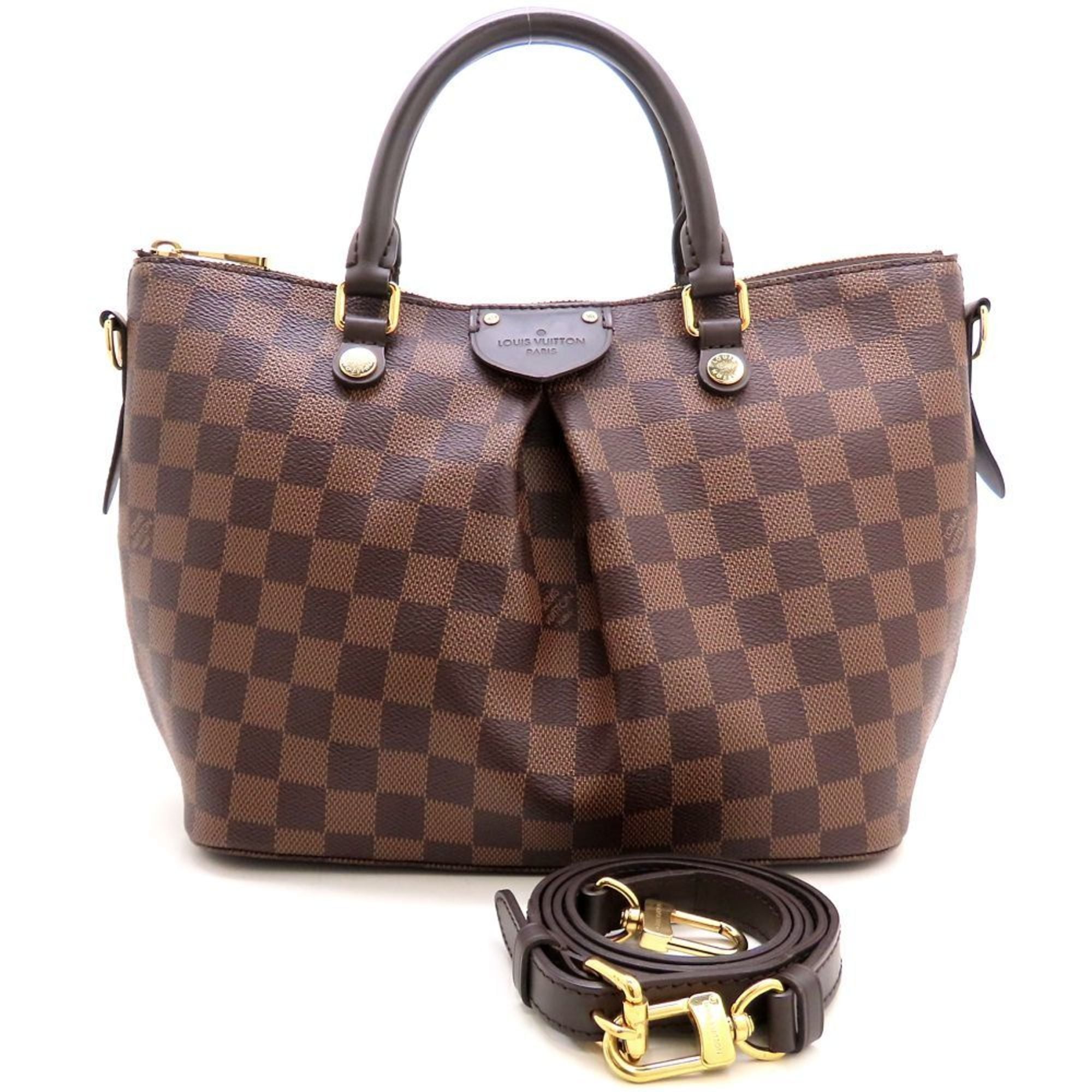 Louis Vuitton Damier Brown Canvas Handbag