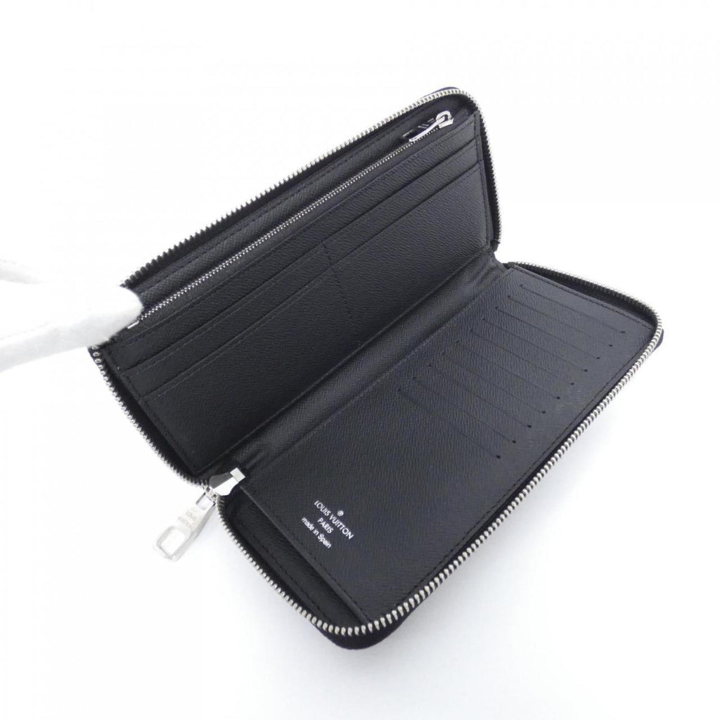 Louis Vuitton Graphite Coated Canvas Long Wallet