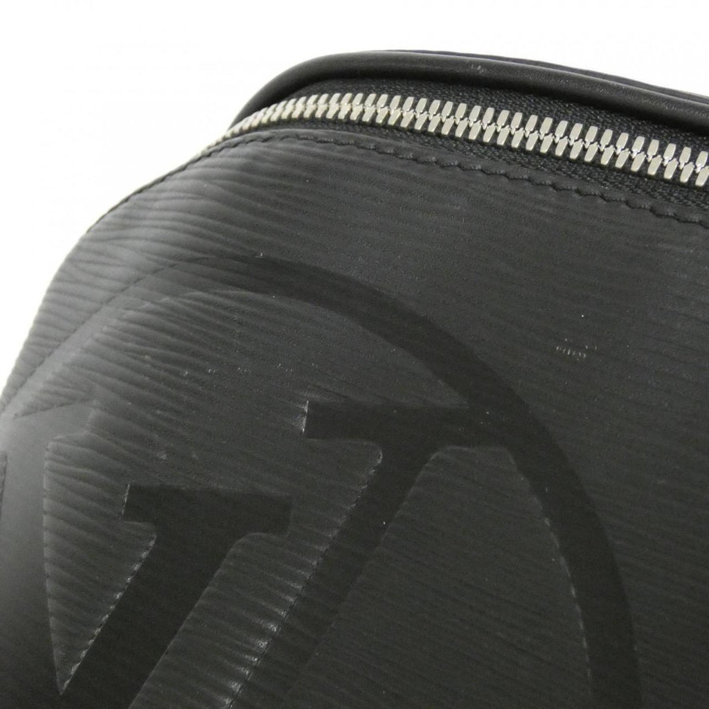 Louis Vuitton Black Leather Shoulder Bag