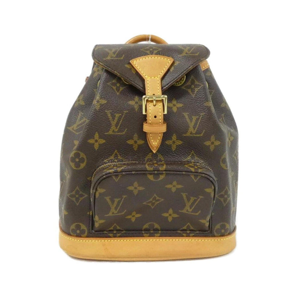 Louis Vuitton Brown Coated Canvas Backpack