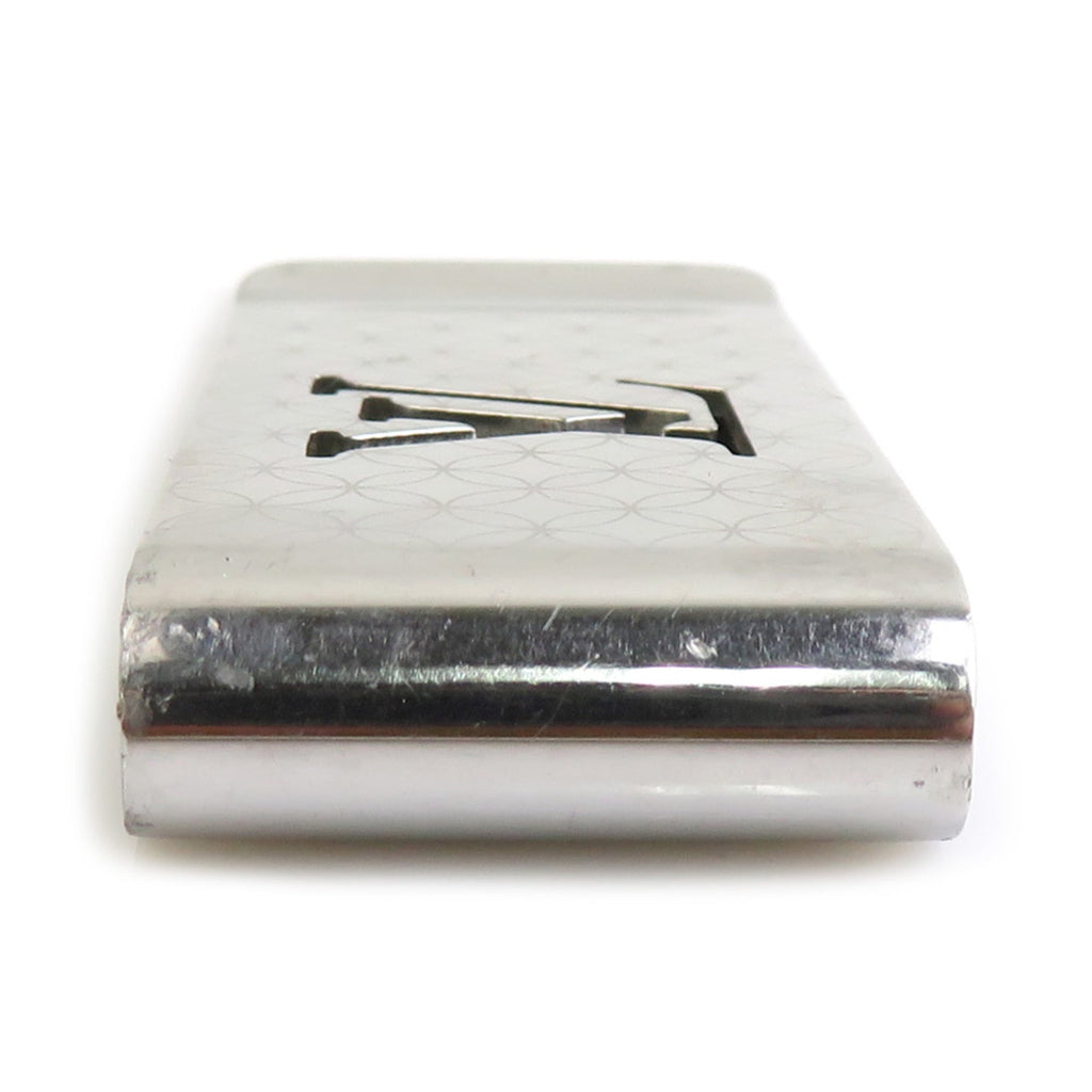 Louis Vuitton Silver Metal Money Clip