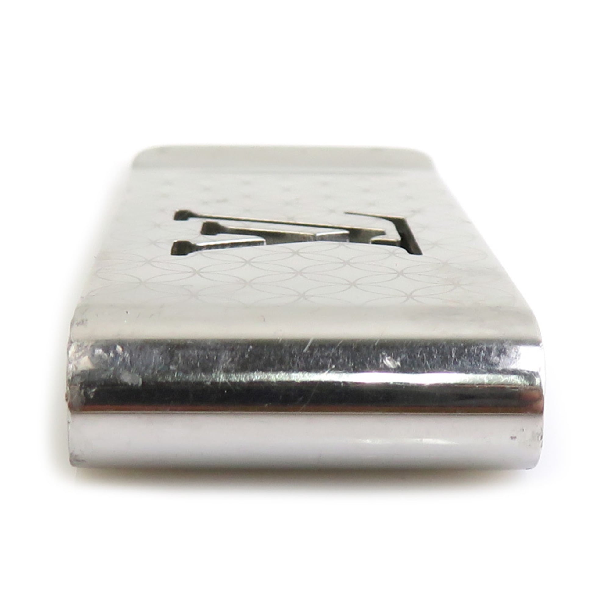 Louis Vuitton Silver Metal Money Clip