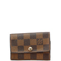 Louis Vuitton Damier Brown Damier Canvas Leather