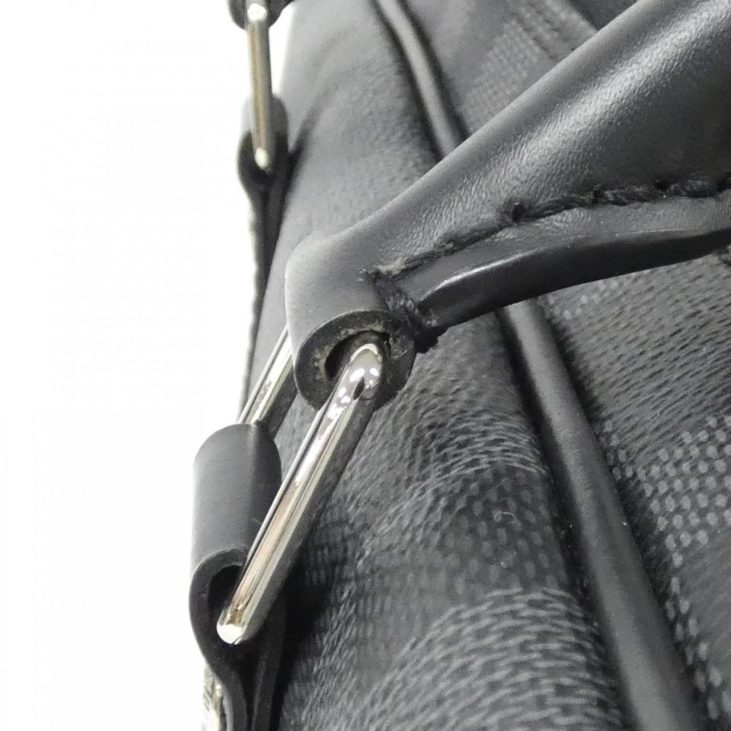 Louis Vuitton Graphite Coated Canvas Handbag