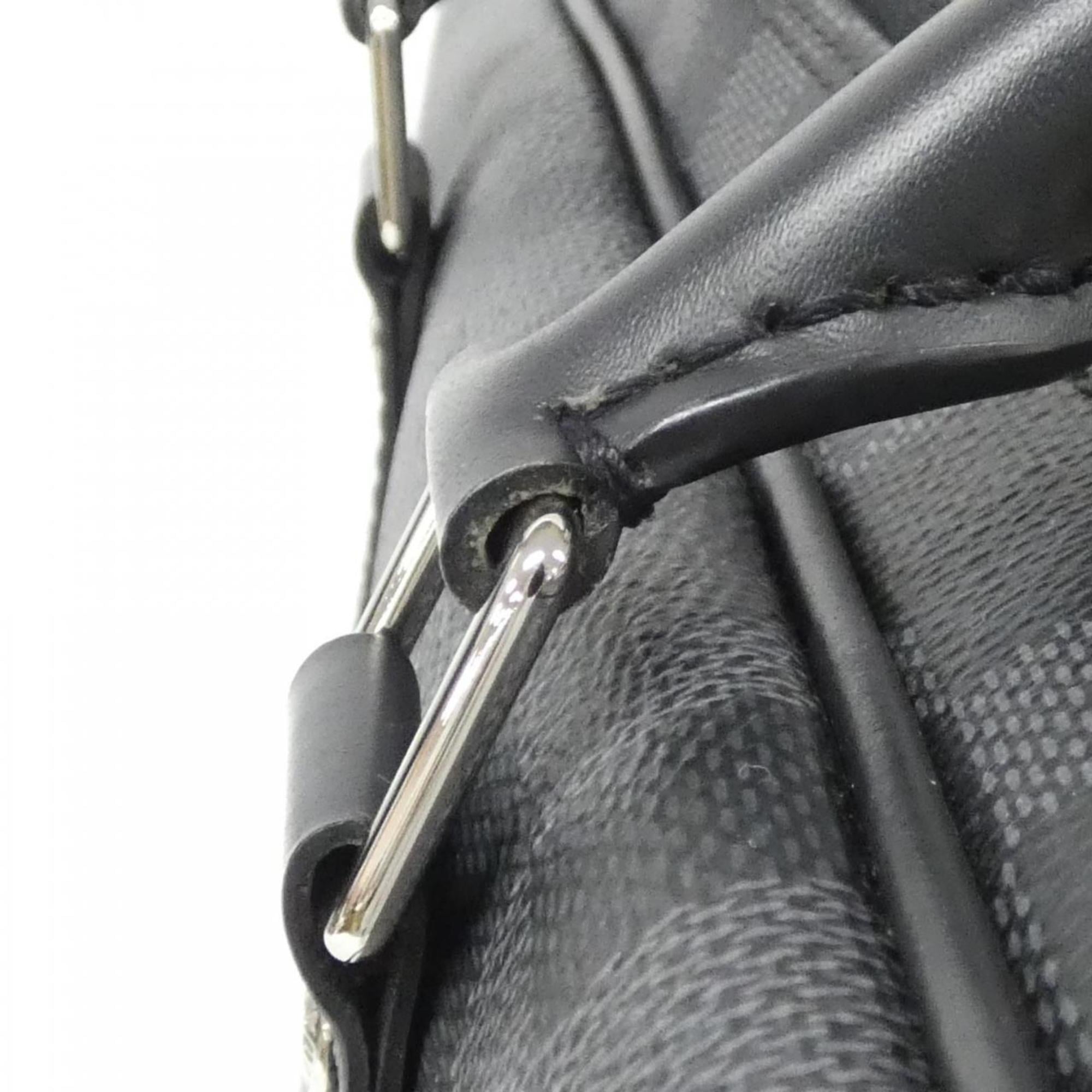 Louis Vuitton Graphite Coated Canvas Handbag