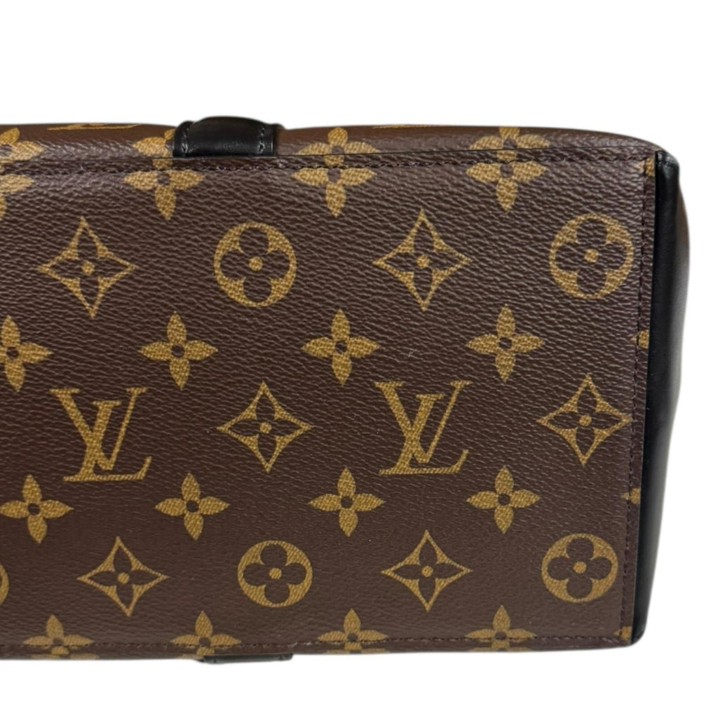 Louis Vuitton Monogram Macassar Black Brown Monogram Macassar Shoulder Bag