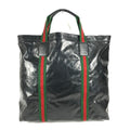 Gucci Black Coated Canvas Handbag Tote Bag (Pre-Owned)