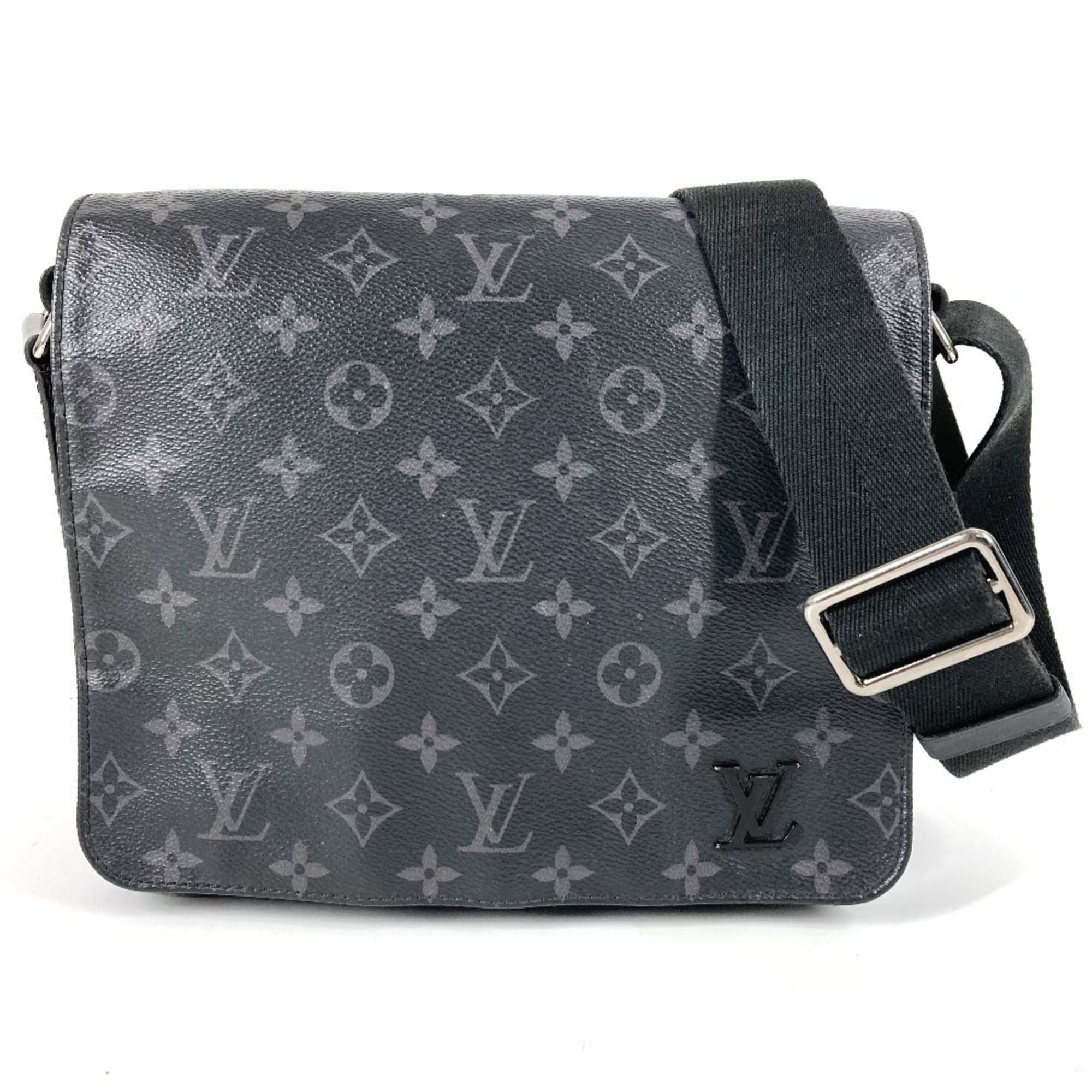 Louis Vuitton Monogram Eclipse Black Monogram Eclipse Messenger Bag Shoulder Bag