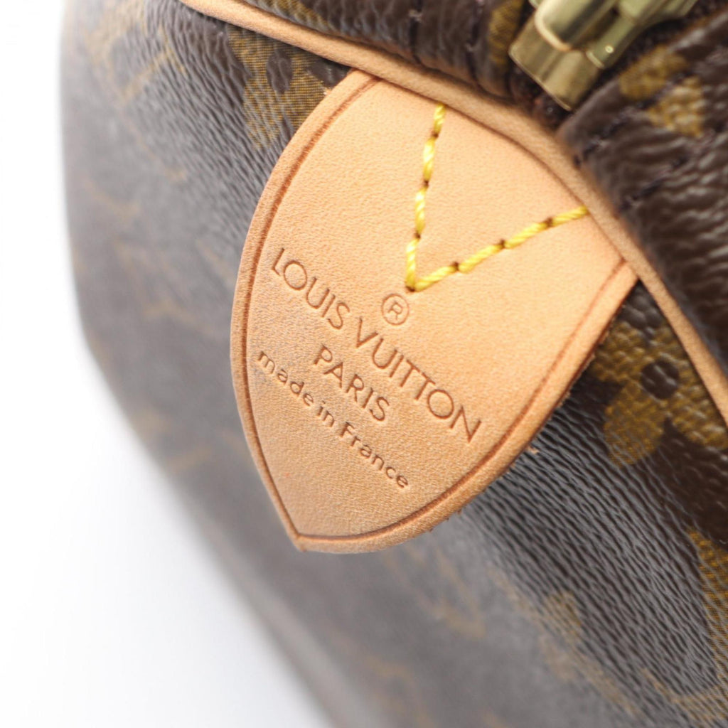Louis Vuitton Brown Coated Canvas Pvc Monogram Leather Handbag