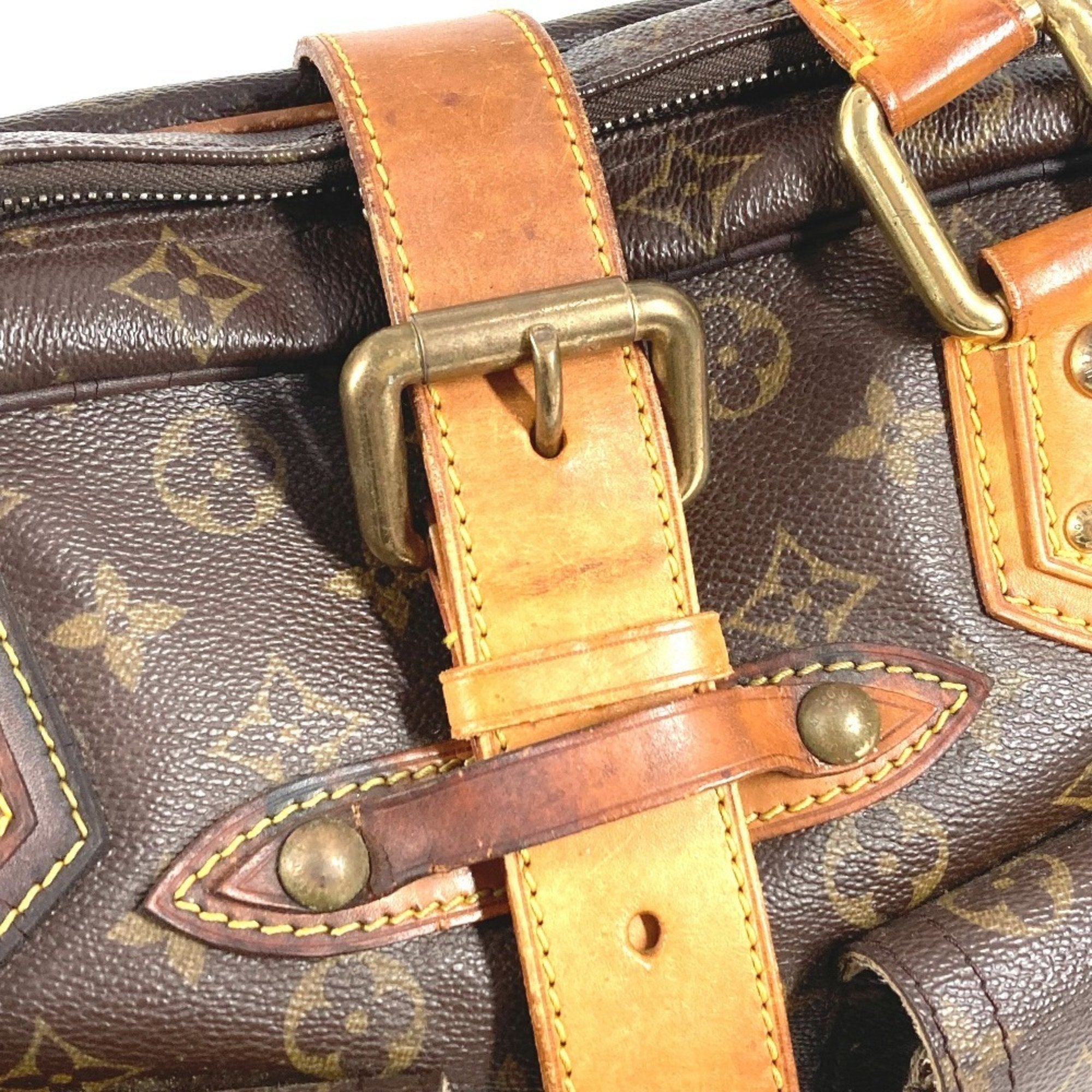 Louis Vuitton Brown Monogram Monogram Boston Bag Handbag Shoulder Bag