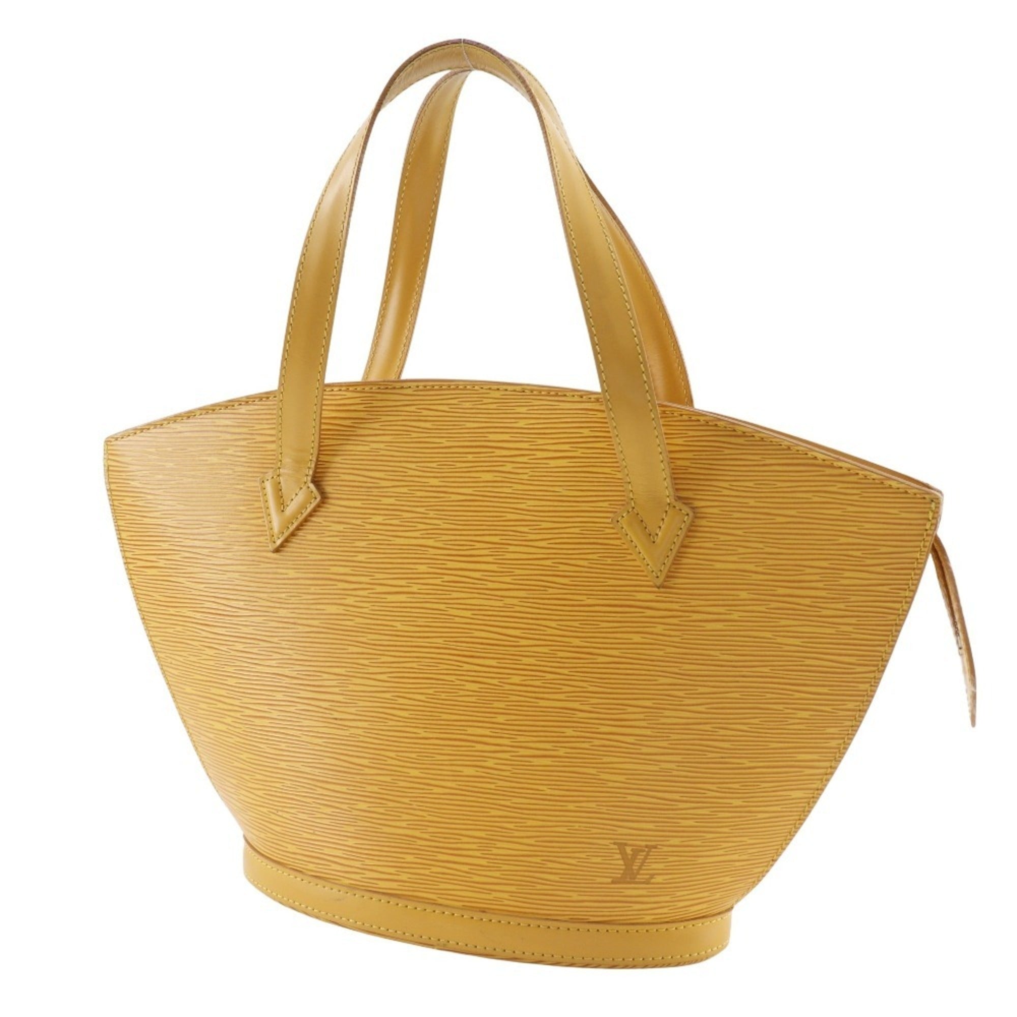 Louis Vuitton Yellow Epi Leather Handbag